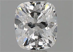 Picture of Natural Diamond 0.72 Carats, Cushion with  Cut, E Color, I2 Clarity and Certified by GIA