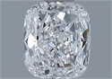 Natural Diamond 0.50 Carats, Cushion with  Cut, D Color, VS1 Clarity and Certified by GIA