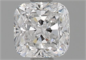 Natural Diamond 0.71 Carats, Cushion with  Cut, E Color, SI1 Clarity and Certified by GIA