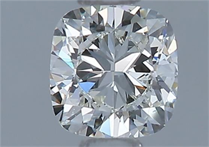 Picture of Natural Diamond 0.42 Carats, Cushion with  Cut, J Color, VVS2 Clarity and Certified by GIA