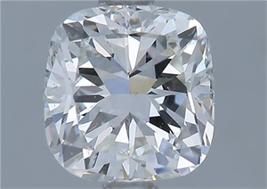 Foto Diamante Natural 1.71 quilates, Del cojín , Color H, claridad SI1 y certificado GIA de