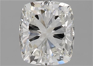 Foto Diamante Natural 1.50 quilates, Del cojín , Color G, claridad VVS2 y certificado GIA de