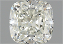 Natural Diamond 1.01 Carats, Cushion with  Cut, L Color, SI1 Clarity and Certified by GIA