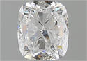 Natural Diamond 1.20 Carats, Cushion with  Cut, D Color, VVS2 Clarity and Certified by GIA