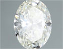 Natural Diamond 0.73 Carats, Oval with  Cut, I Color, VVS2 Clarity and Certified by GIA