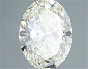 Picture of Natural Diamond 0.73 Carats, Oval with  Cut, I Color, VVS2 Clarity and Certified by GIA