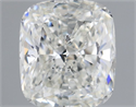 Natural Diamond 1.01 Carats, Cushion with  Cut, H Color, SI2 Clarity and Certified by GIA