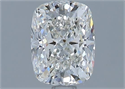 Natural Diamond 1.01 Carats, Cushion with  Cut, I Color, VVS1 Clarity and Certified by GIA