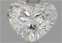 Diamante Natural 1.11 quilates, Corazón , Color H, claridad SI2 y certificado GIA