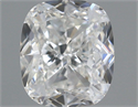 Natural Diamond 1.00 Carats, Cushion with  Cut, H Color, SI1 Clarity and Certified by GIA