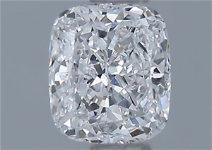 Picture of Natural Diamond 0.50 Carats, Cushion with  Cut, E Color, VVS1 Clarity and Certified by GIA