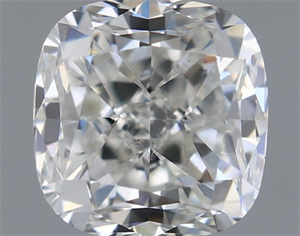 Picture of Natural Diamond 1.01 Carats, Cushion with  Cut, H Color, SI1 Clarity and Certified by GIA