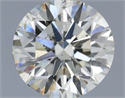 Natural Diamond 0.42 Carats, Round with Very Good Cut, K Color, SI2 Clarity and Certified by IGI