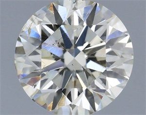 Picture of Natural Diamond 0.42 Carats, Round with Very Good Cut, K Color, SI2 Clarity and Certified by IGI