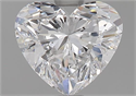 Natural Diamond 1.52 Carats, Heart with  Cut, D Color, VS2 Clarity and Certified by GIA