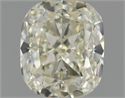 Natural Diamond 0.91 Carats, Cushion with  Cut, M Color, SI2 Clarity and Certified by GIA