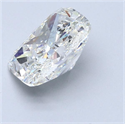 Diamante Natural 3.02 quilates, Del cojín , Color I, claridad SI1 y certificado GIA