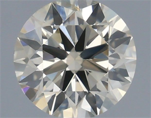 Picture of Natural Diamond 0.40 Carats, Round with Excellent Cut, L Color, SI2 Clarity and Certified by IGI