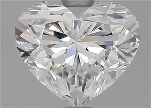 Picture of Natural Diamond 1.75 Carats, Heart with  Cut, E Color, VS1 Clarity and Certified by GIA