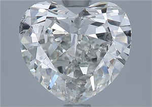 Picture of Natural Diamond 2.01 Carats, Heart with  Cut, I Color, SI2 Clarity and Certified by GIA