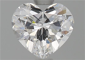 Picture of Natural Diamond 1.01 Carats, Heart with  Cut, D Color, VVS2 Clarity and Certified by GIA
