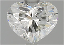 Diamante Natural 1.00 quilates, Corazón , Color H, claridad SI1 y certificado GIA