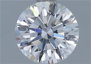 Picture of Natural Diamond 0.71 Carats, Round with Excellent Cut, F Color, SI2 Clarity and Certified by GIA