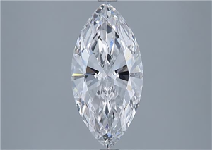 Picture of Natural Diamond 1.71 Carats, Marquise with  Cut, D Color, VVS1 Clarity and Certified by GIA