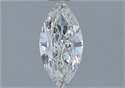 Natural Diamond 0.40 Carats, Marquise with  Cut, J Color, VVS1 Clarity and Certified by GIA