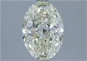 Diamante Natural 1.71 quilates, Ovalado , Color M, claridad VVS1 y certificado GIA