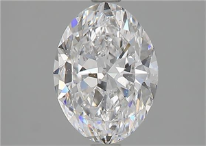 Foto Diamante Natural 1.51 quilates, Ovalado , Color D, claridad SI1 y certificado GIA de