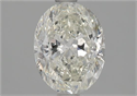 Natural Diamond 1.51 Carats, Oval with  Cut, I Color, SI2 Clarity and Certified by GIA