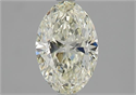 Diamante Natural 1.51 quilates, Ovalado , Color L, claridad VVS2 y certificado GIA