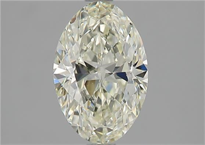 Foto Diamante Natural 1.51 quilates, Ovalado , Color L, claridad VVS2 y certificado GIA de