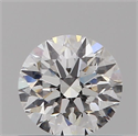 Diamante Natural 0.54 quilates, Redondo , Color D, claridad VS2 y certificado GIA