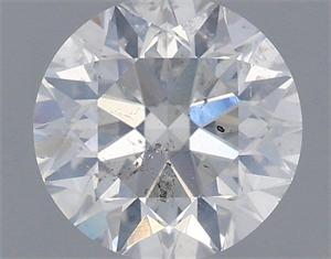 Picture of Natural Diamond 1.50 Carats, Round with Very Good Cut, G Color, I1 Clarity and Certified by IGI