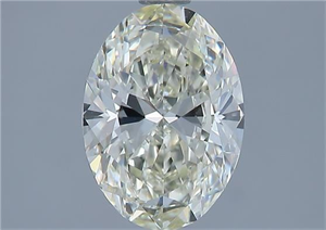 Picture of Natural Diamond 1.50 Carats, Oval with  Cut, K Color, VS2 Clarity and Certified by GIA