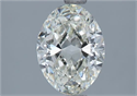 Natural Diamond 1.40 Carats, Oval with  Cut, J Color, VVS1 Clarity and Certified by GIA