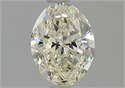 Natural Diamond 0.96 Carats, Oval with  Cut, M Color, VS2 Clarity and Certified by GIA