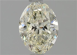 Picture of Natural Diamond 0.96 Carats, Oval with  Cut, M Color, VS2 Clarity and Certified by GIA