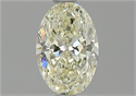 Natural Diamond 0.91 Carats, Oval with  Cut, M Color, VVS1 Clarity and Certified by GIA
