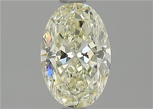 Picture of Natural Diamond 0.91 Carats, Oval with  Cut, M Color, VVS1 Clarity and Certified by GIA