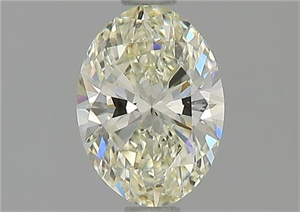 Picture of Natural Diamond 0.80 Carats, Oval with  Cut, L Color, VVS2 Clarity and Certified by GIA