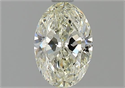 Diamante Natural 0.81 quilates, Ovalado , Color L, claridad VS1 y certificado GIA