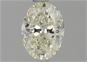 Diamante Natural 0.80 quilates, Ovalado , Color L, claridad VS1 y certificado GIA