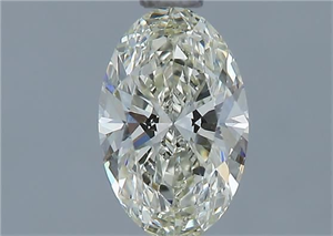 Foto Diamante Natural 0.83 quilates, Ovalado , Color L, claridad VS1 y certificado GIA de
