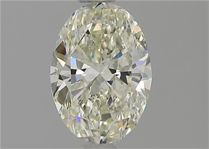 Foto Diamante Natural 0.90 quilates, Ovalado , Color L, claridad SI2 y certificado GIA de