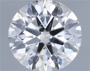 Foto Diamante Natural 0.66 quilates, Redondo , Color F, claridad SI2 y certificado IGI de