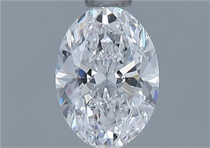 Foto Diamante Natural 0.60 quilates, Ovalado , Color D, claridad VS2 y certificado GIA de