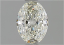 Diamante Natural 0.57 quilates, Ovalado , Color J, claridad VVS1 y certificado GIA